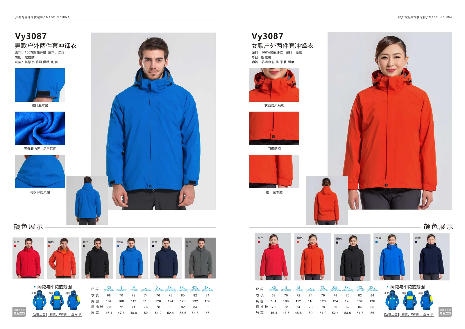 RASKOR VY3087 catalog product sheet