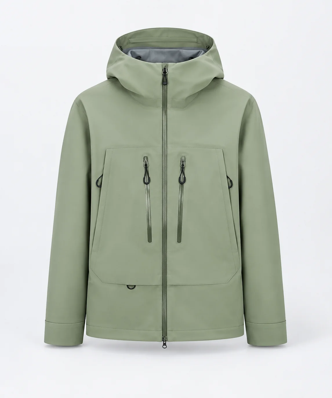 Sage technical outerwear jacket